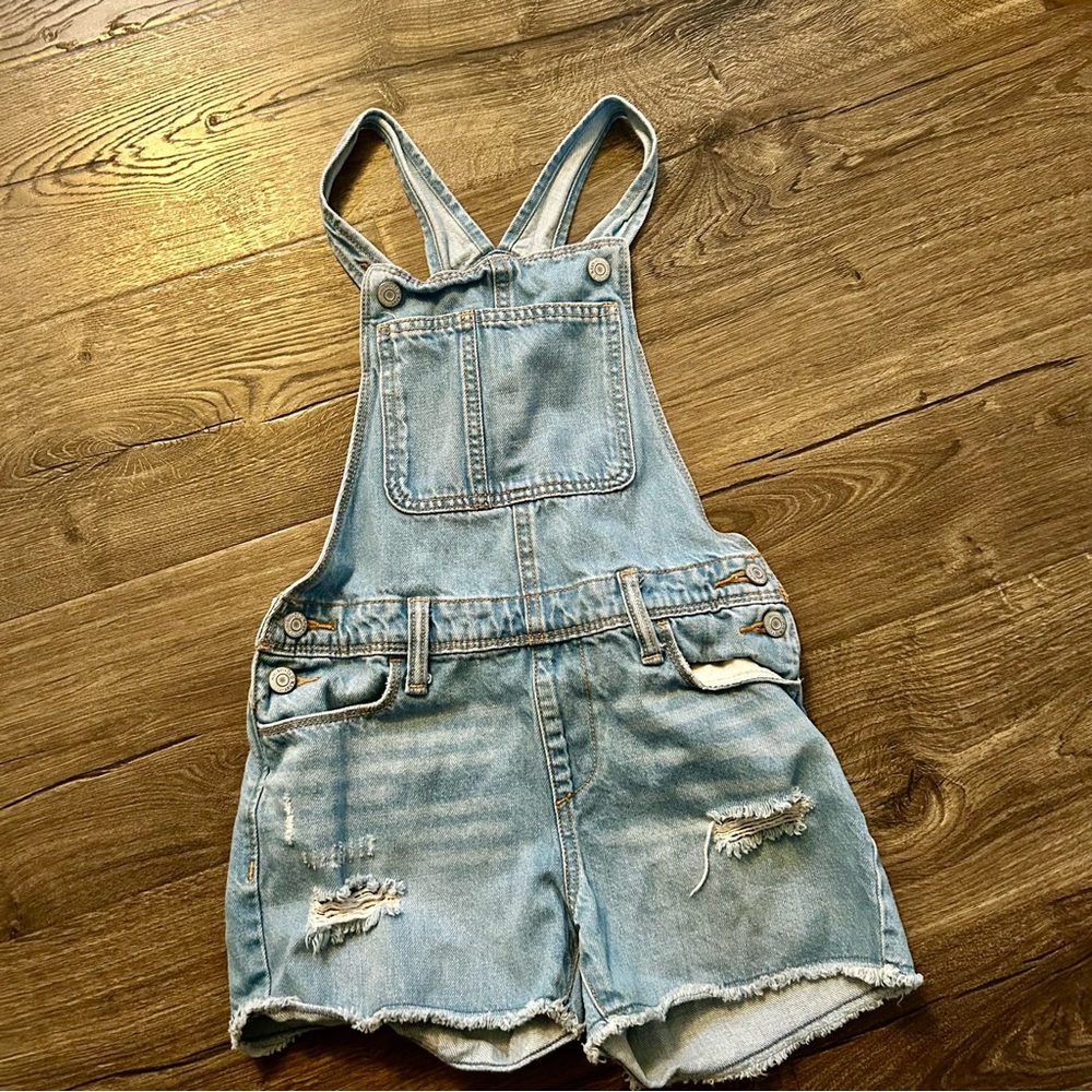 Old Navy Light Blue Denim Overalls